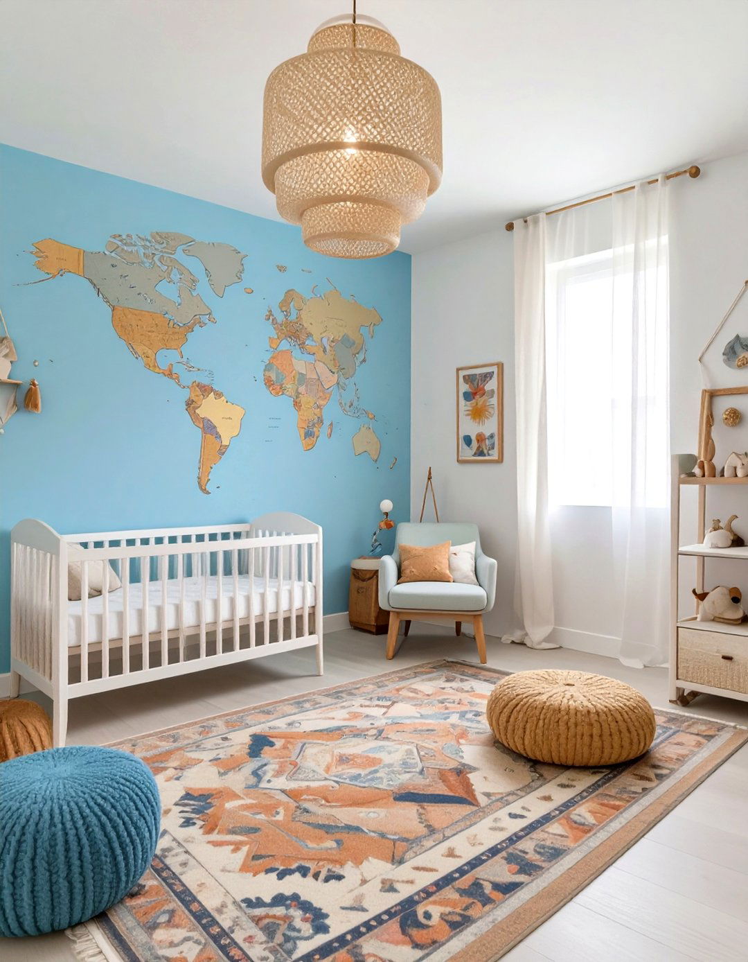 Global Traveler Nursery - 30 nursery design ideas