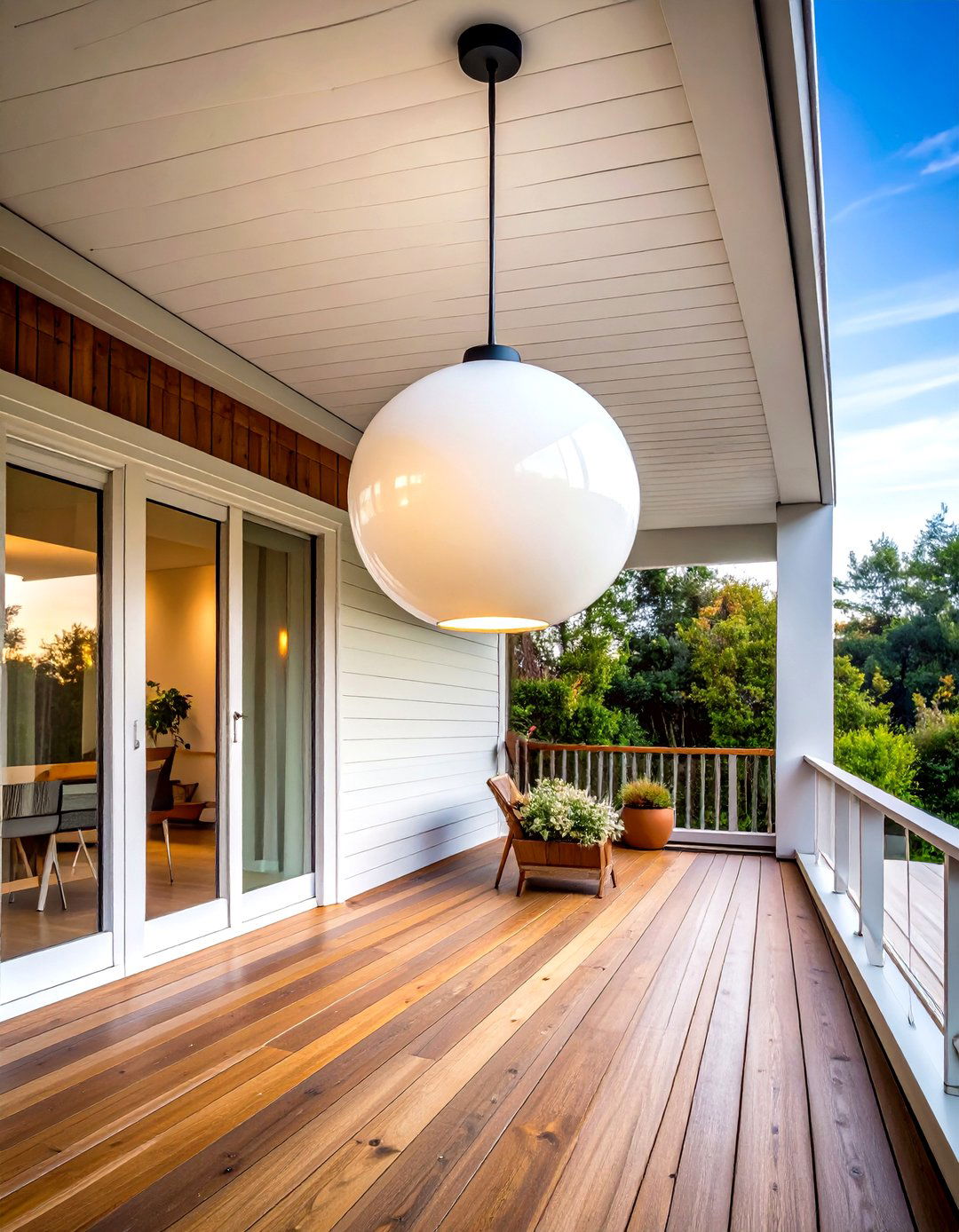 Globe Pendant Porch Lighting - 30 porch lighting ideas