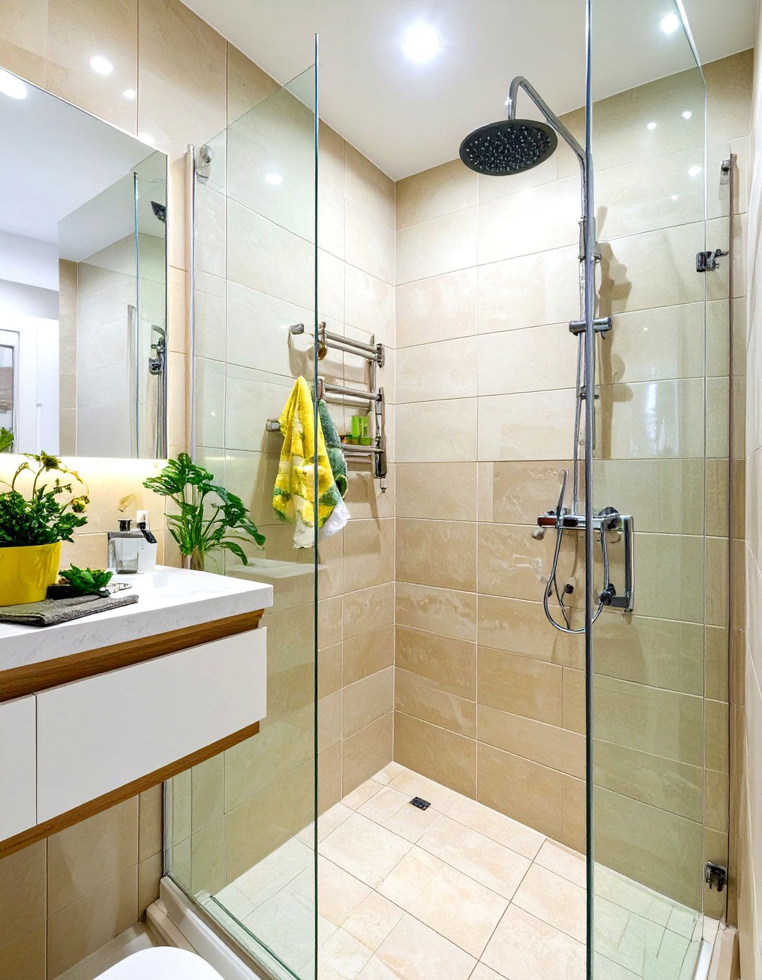 30 Tile Shower Ideas for Small Bathrooms and Spaces - We Love Home Blog