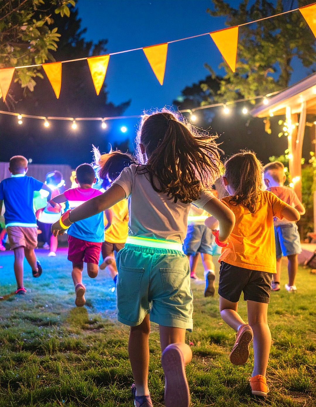 Glow in the Dark Capture the Flag - 30 outdoor birthday party ideas