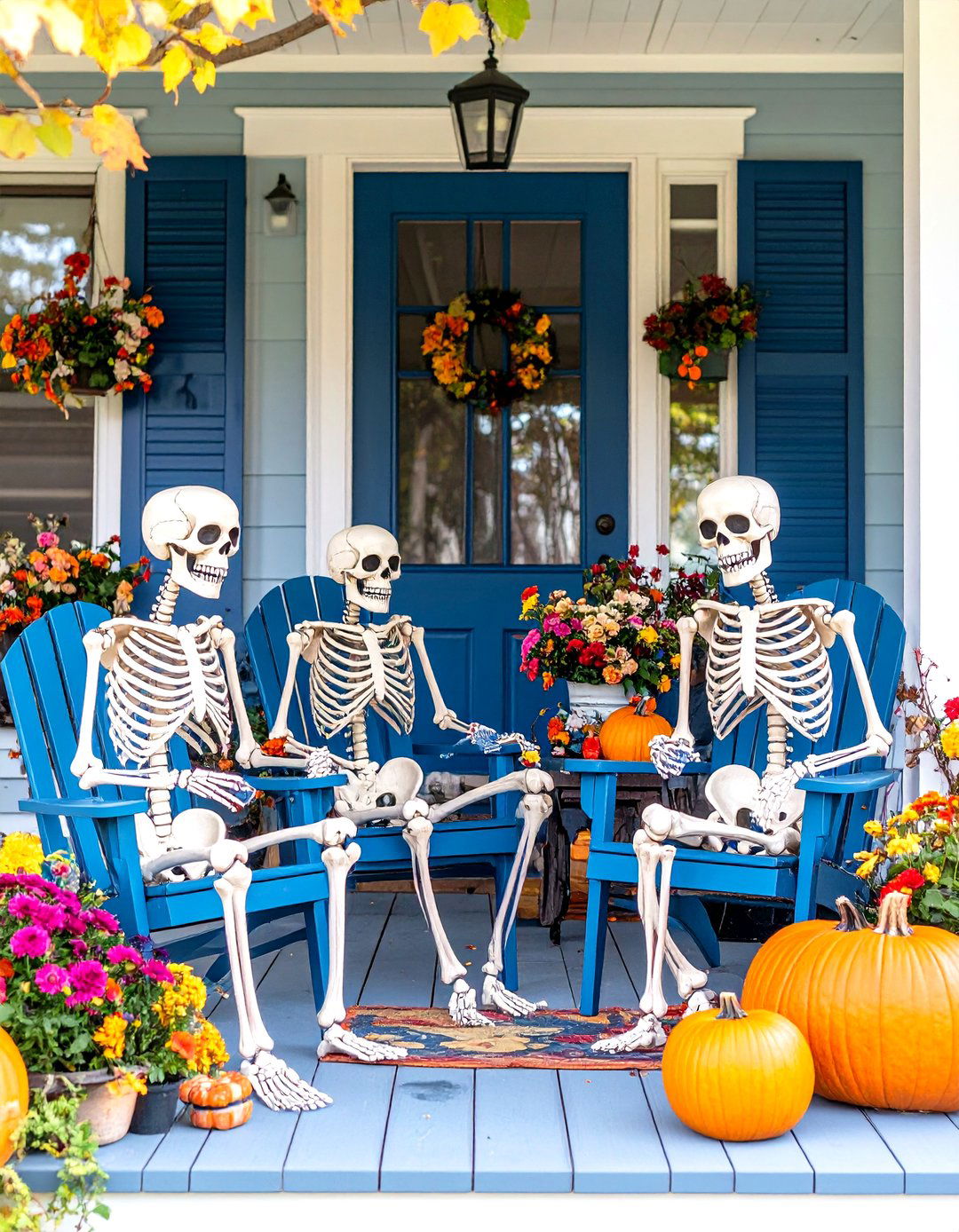 Gothic Garden Porch - 30 halloween porch ideas