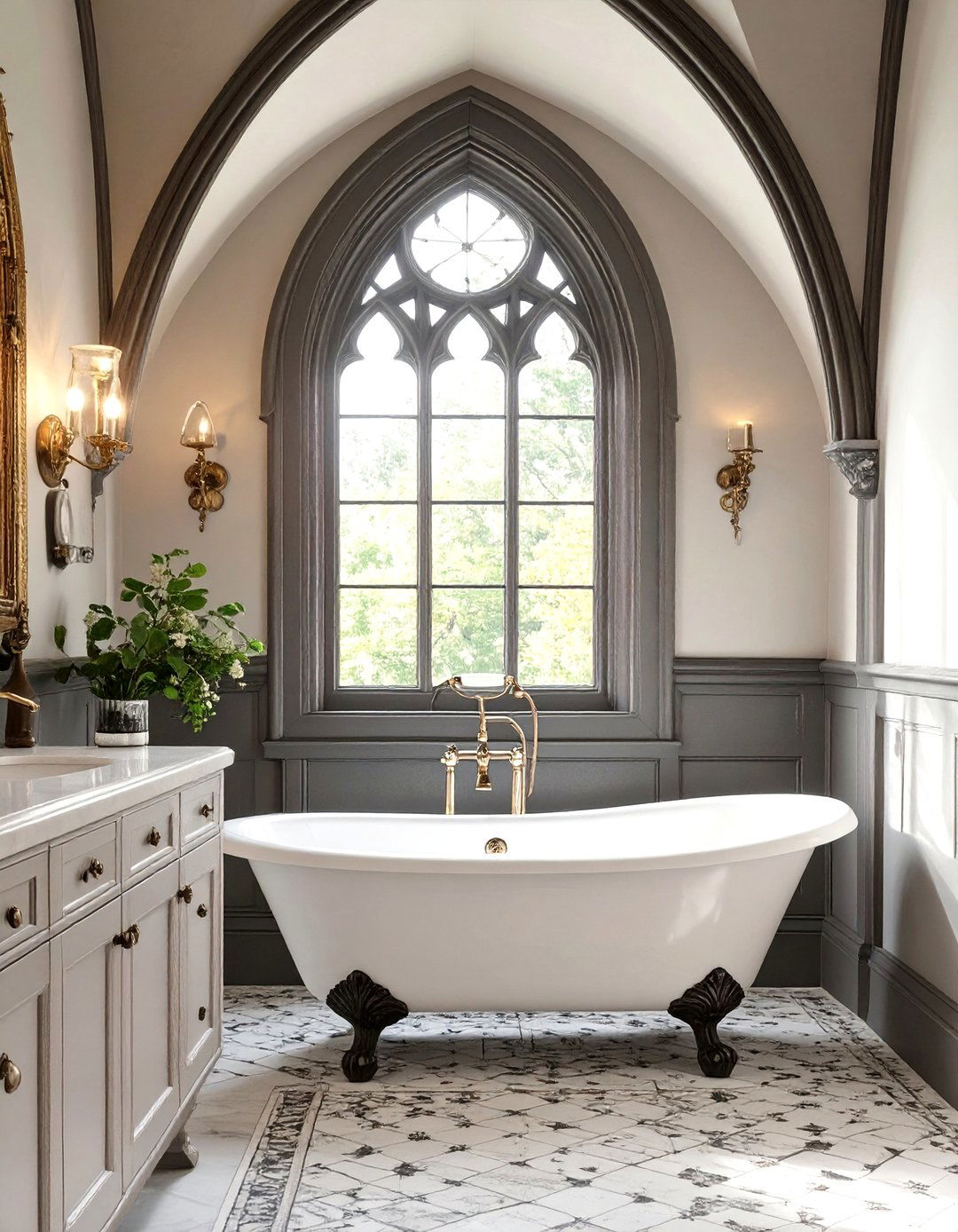 Gothic Revival Bathroom Virtual Design - 30 bathroom design software ideas
