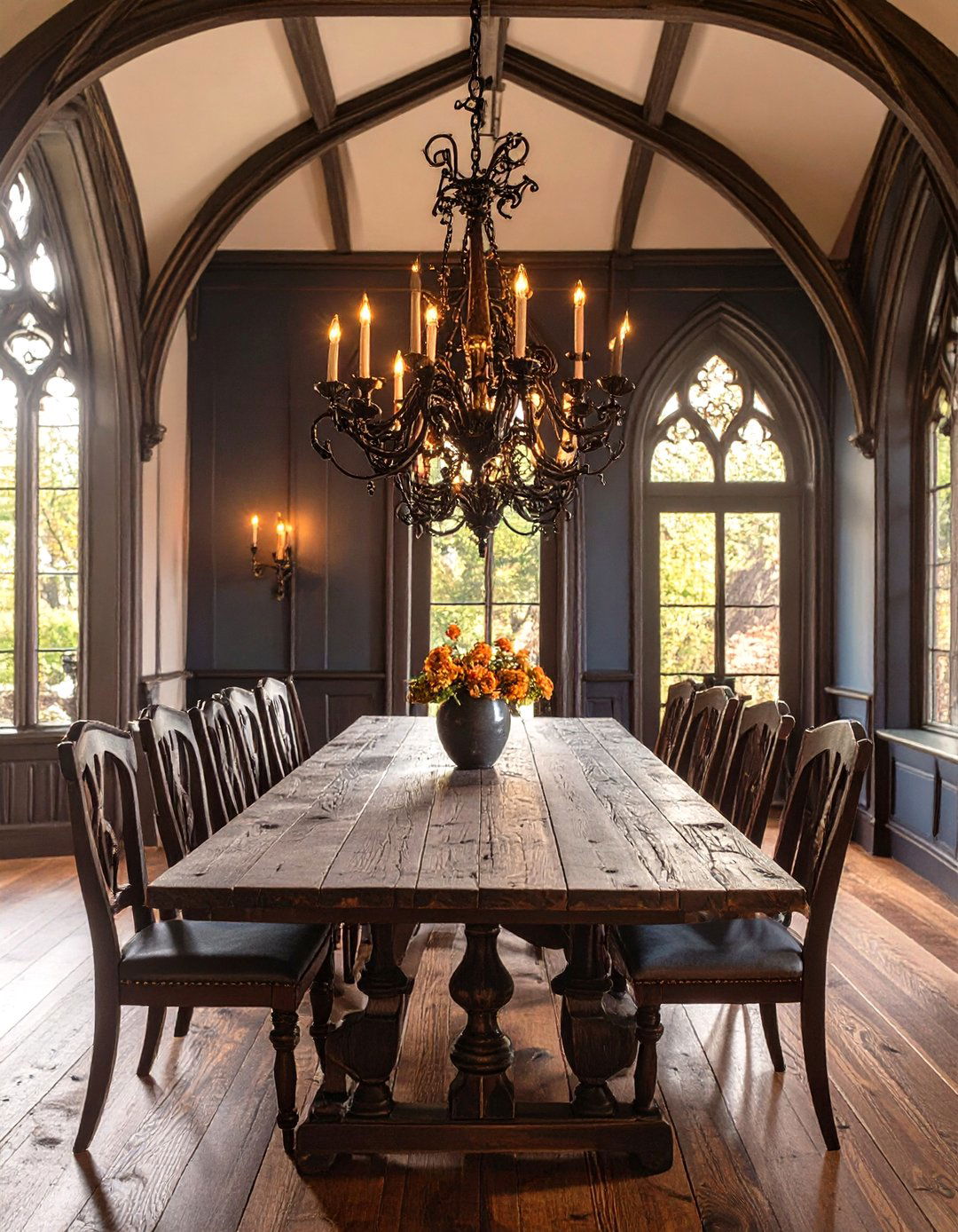Gothic Revival Drama - 30 interior design inspiration