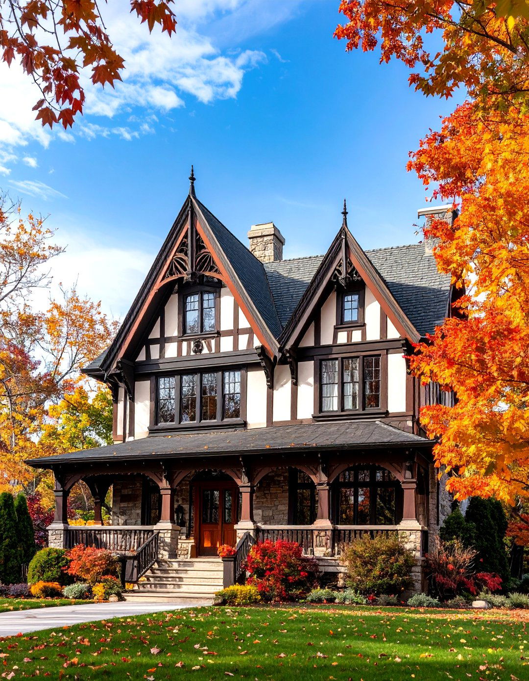Gothic Revival Dramatic Arches - 30 exterior home design ideas