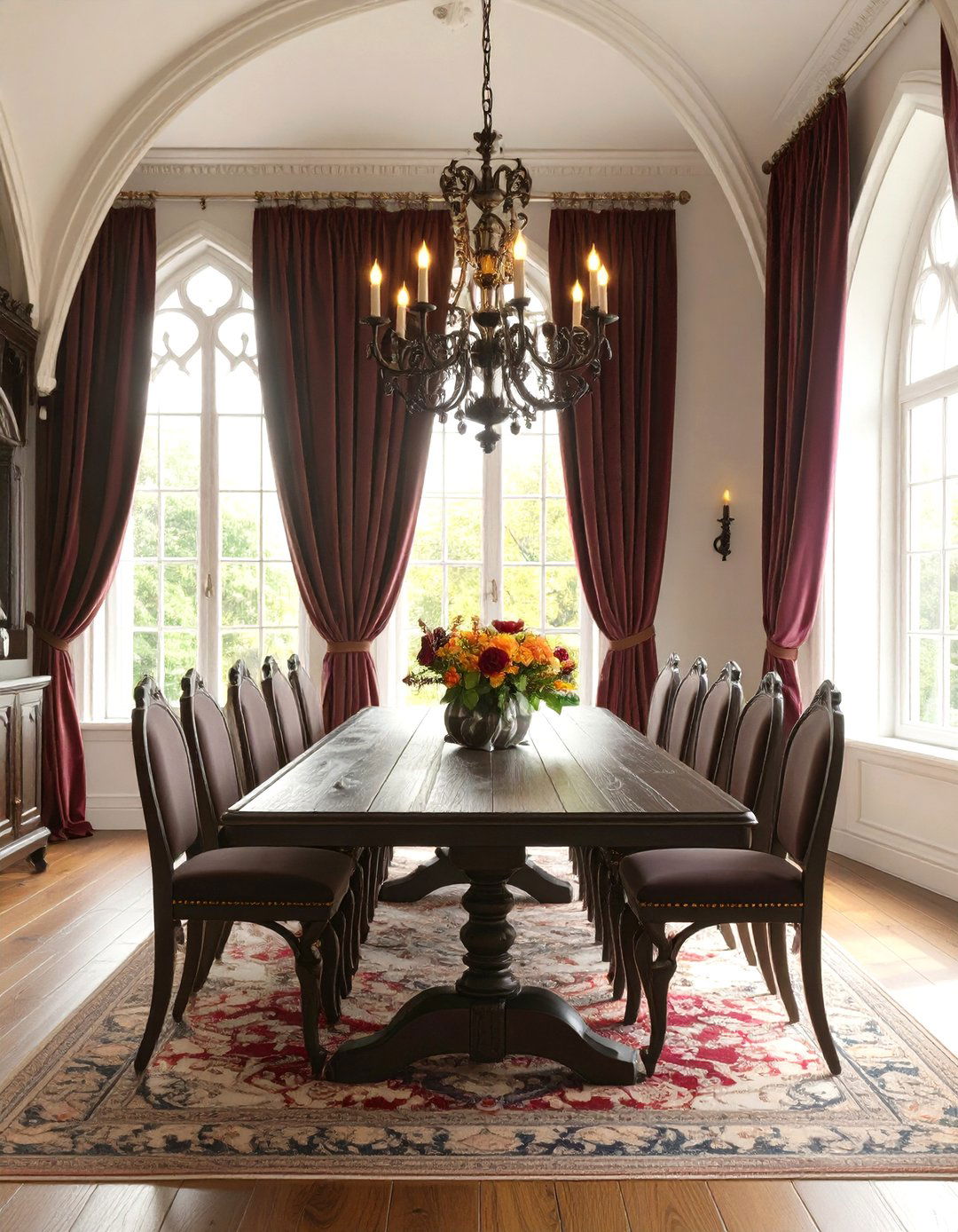 Gothic Revival Interior - 30 best interior design ideas