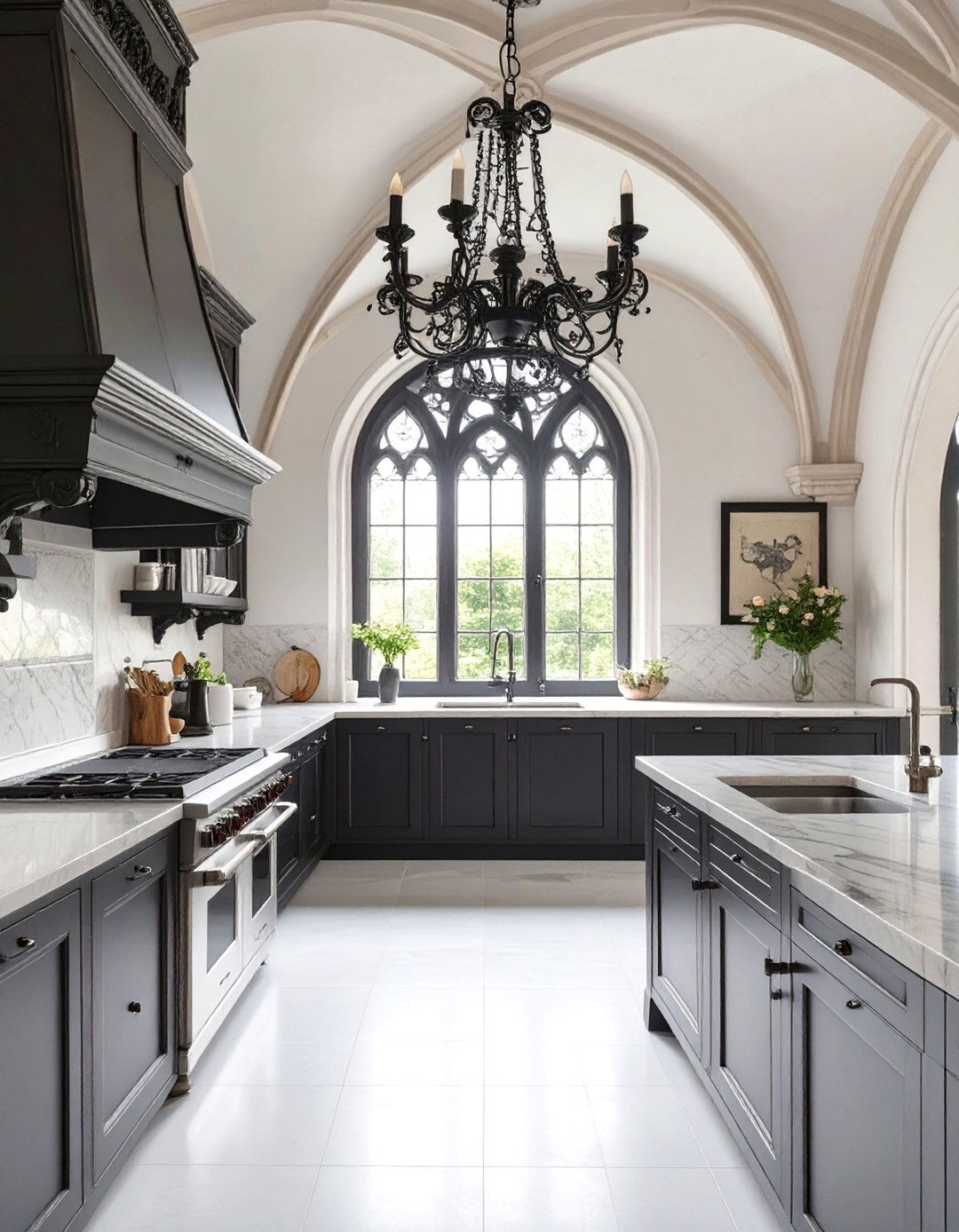 Gothic Revival Kitchen - 30 bloxburg kitchen ideas