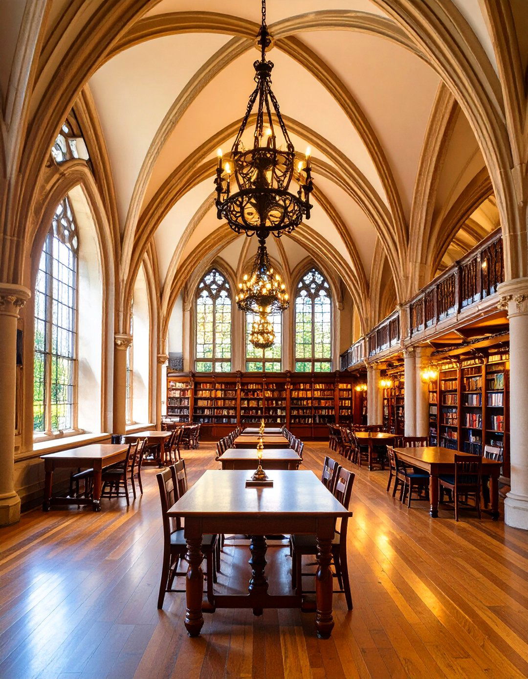 Gothic Revival Reading Room College - 30 colleges for interior design ideas