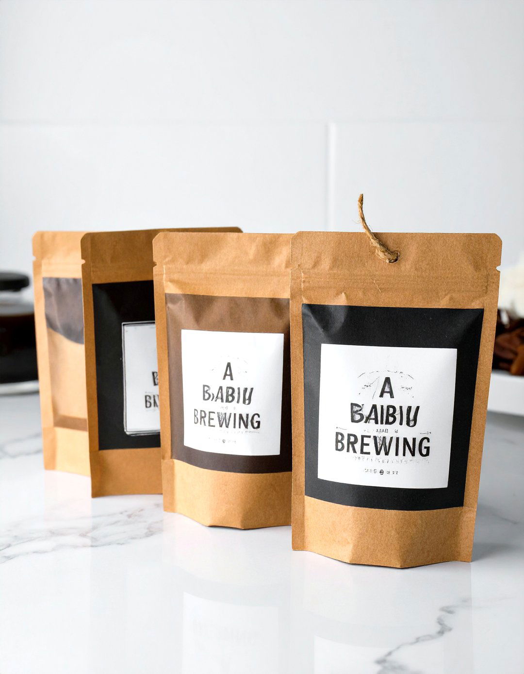 Gourmet Coffee Bag Favors - 30 baby shower favor ideas