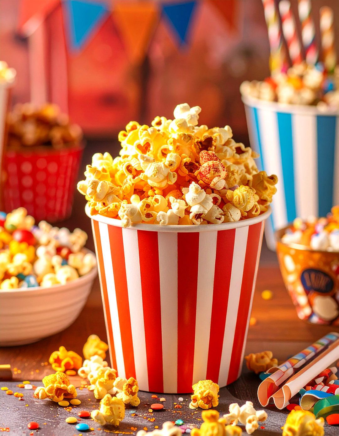 Gourmet Popcorn Night Kit - 30 baby shower game prize ideas