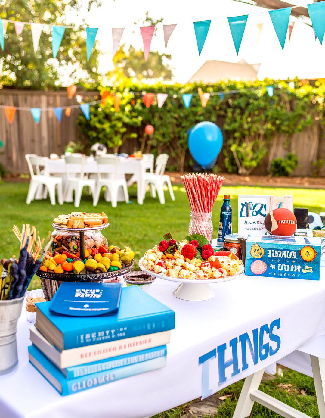 Grads Favorite Things Station - 30 outdoor graduation party ideas