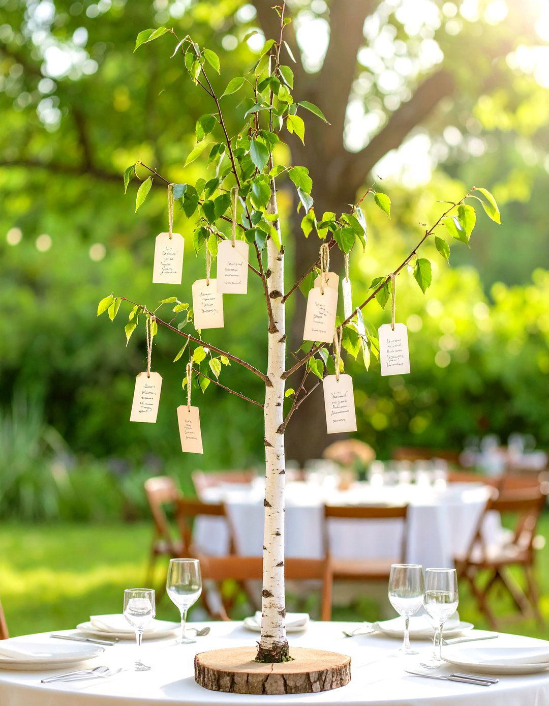 Graduation Advice Tree - 30 outdoor graduation party ideas