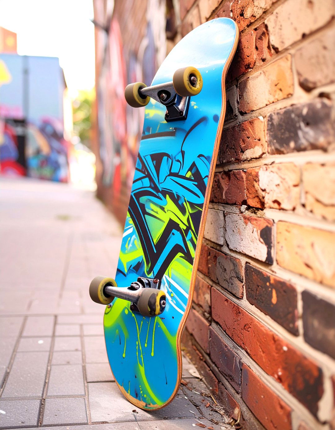 Graffiti Tag Skateboard Deck Design - 30 skateboard deck designs