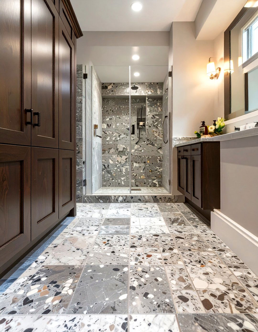 Granite Tile Shower Floor - 30 shower floor ideas