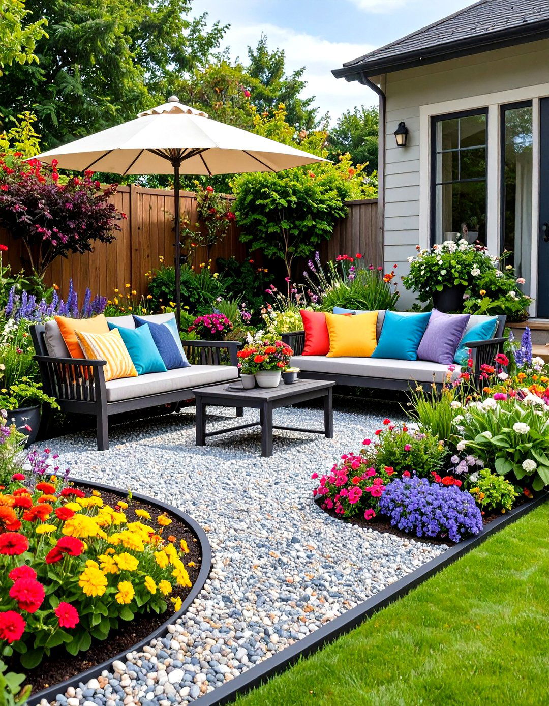 Gravel Patio Extension - 30 patio extension ideas