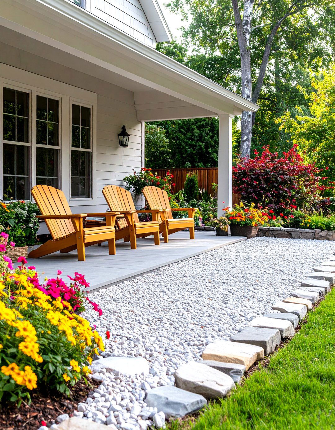 Gravel Porch Flooring - 30 porch flooring ideas