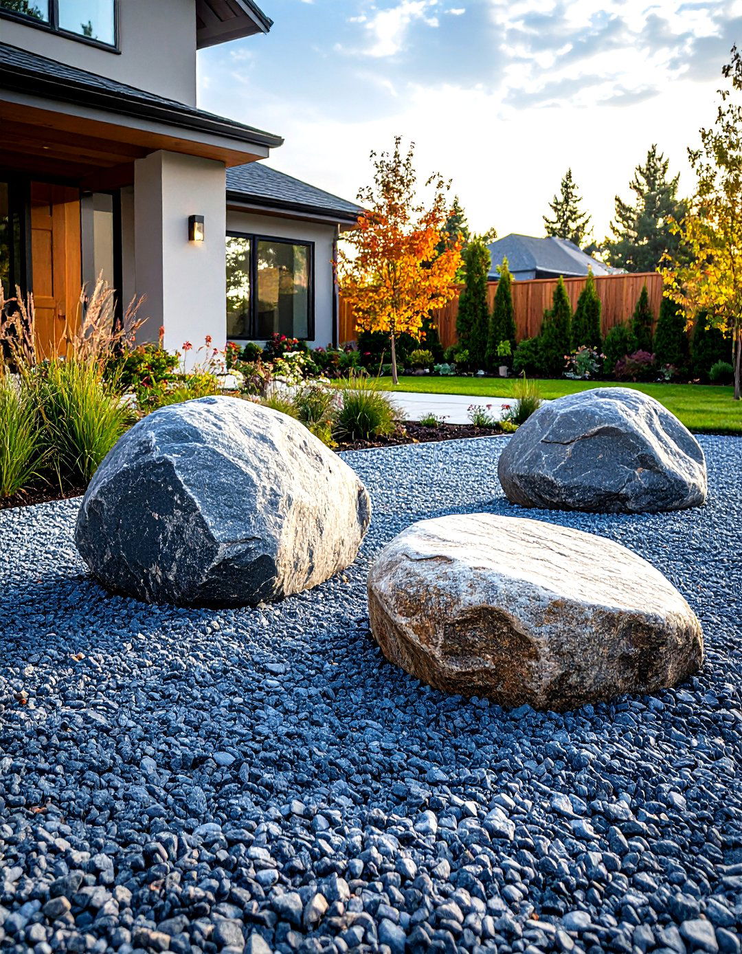 30 Natural Rock Landscaping Ideas to Transform Your Yard - We Love Home ...