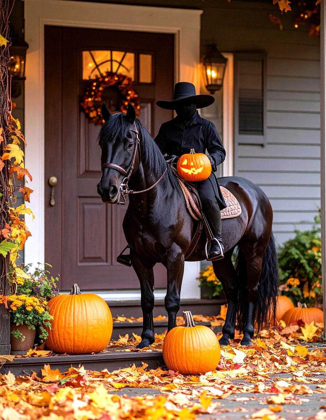 Graveyard Entrance Porch - 30 halloween porch ideas