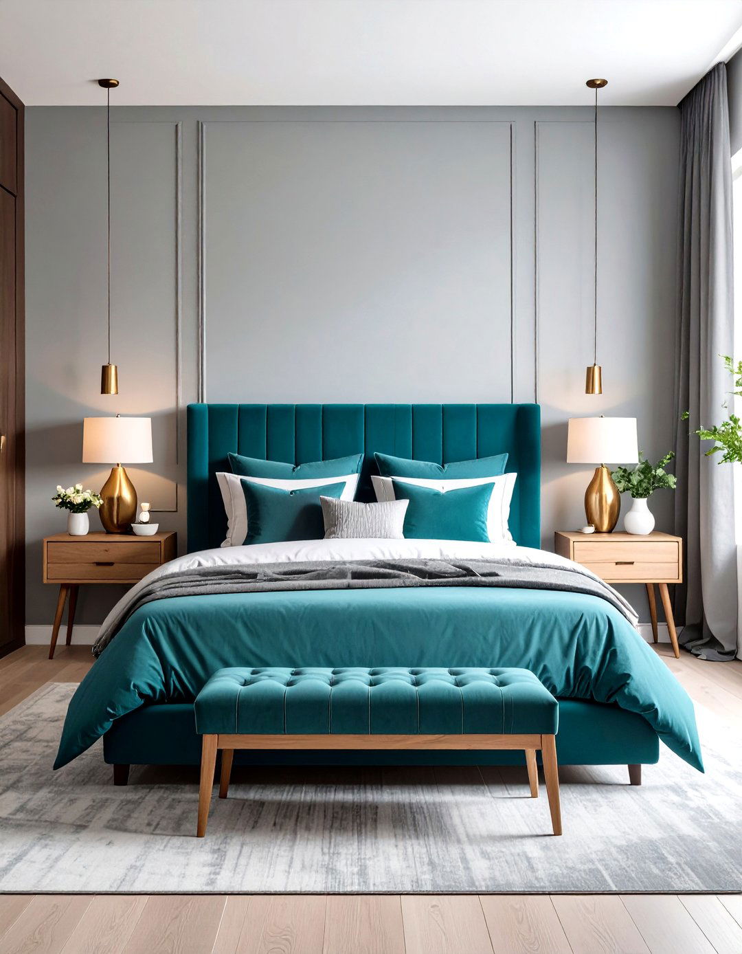 30 Relaxing Gray Bedroom Ideas for a Peaceful Night Sleep