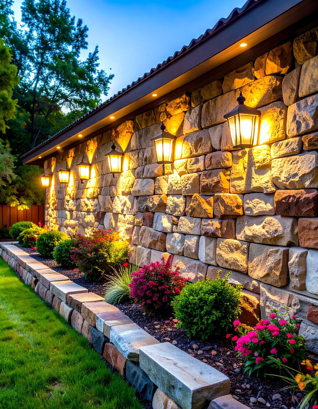 30 Modern Landscape Lighting Design Ideas for Nights - We Love Home Blog