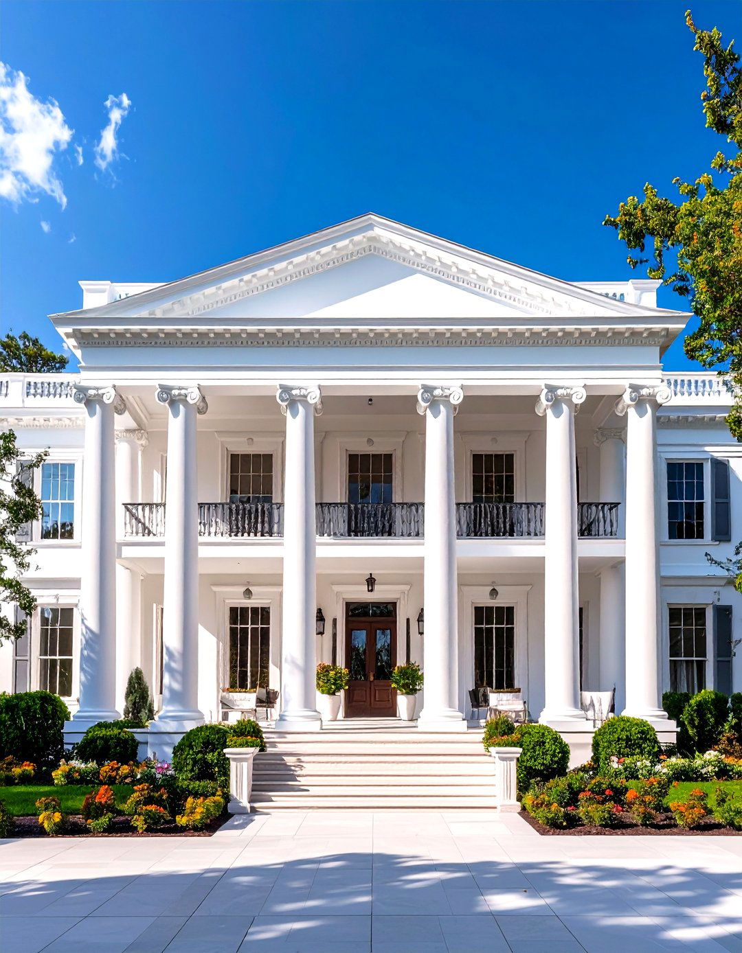 Greek Revival Columned Grandeur - 30 exterior home design ideas