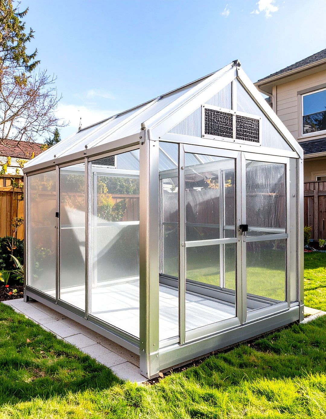 Greenhouse Style Outdoor Dog Kennel - 30 outdoor dog kennel ideas