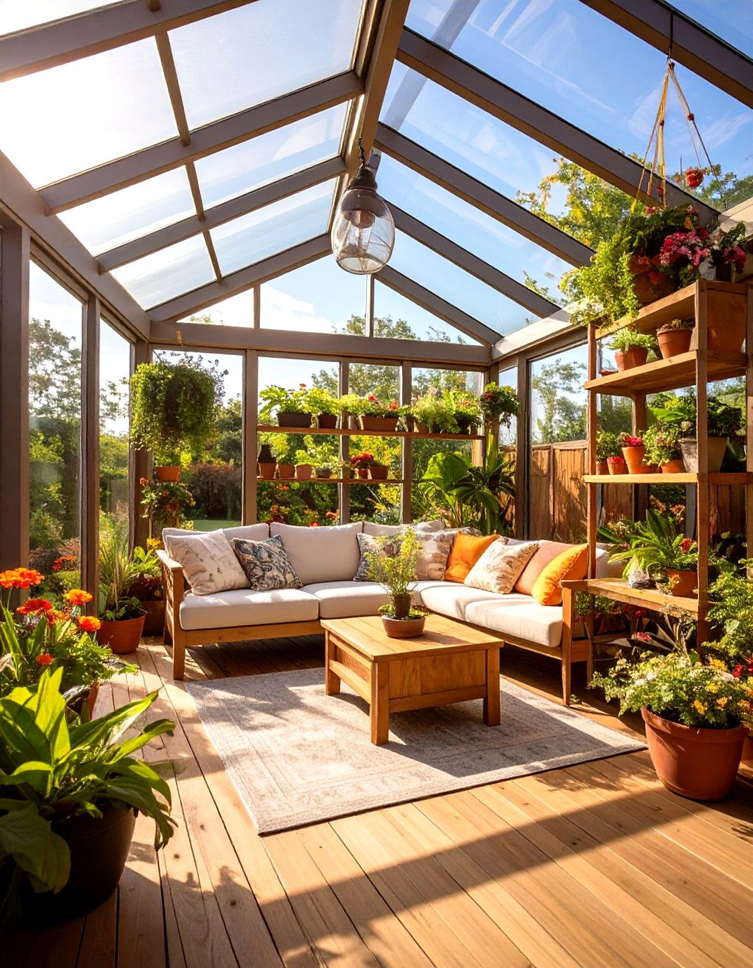 Greenhouse and Sunroom Combo - 30 enclosing under a deck ideas