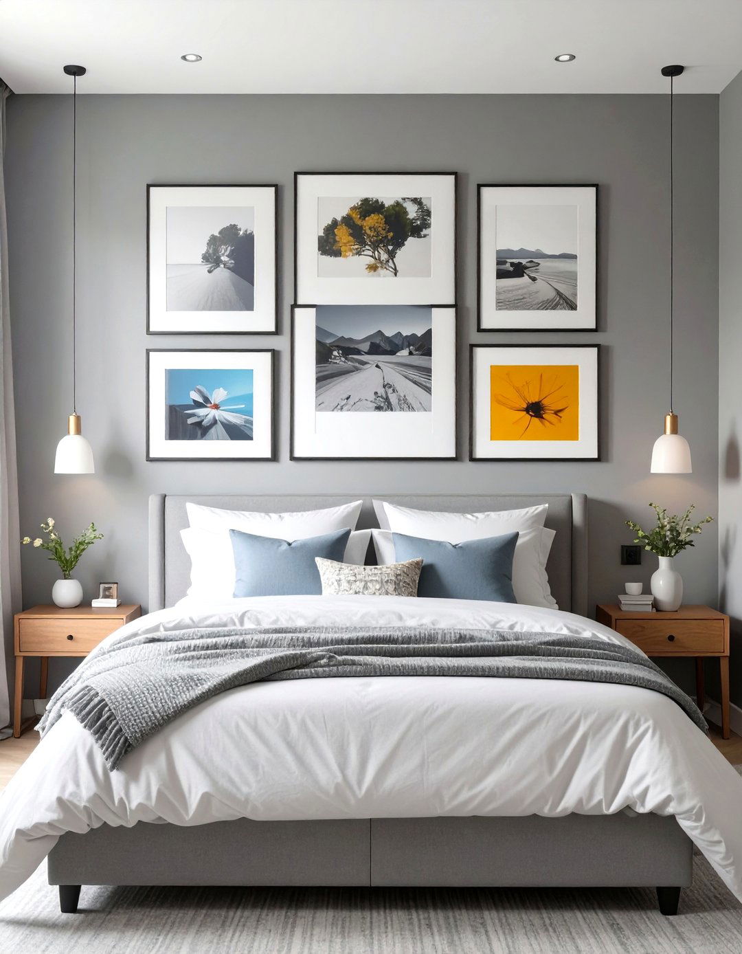 30 Simple Grey Bedroom Ideas for a Calm Atmosphere