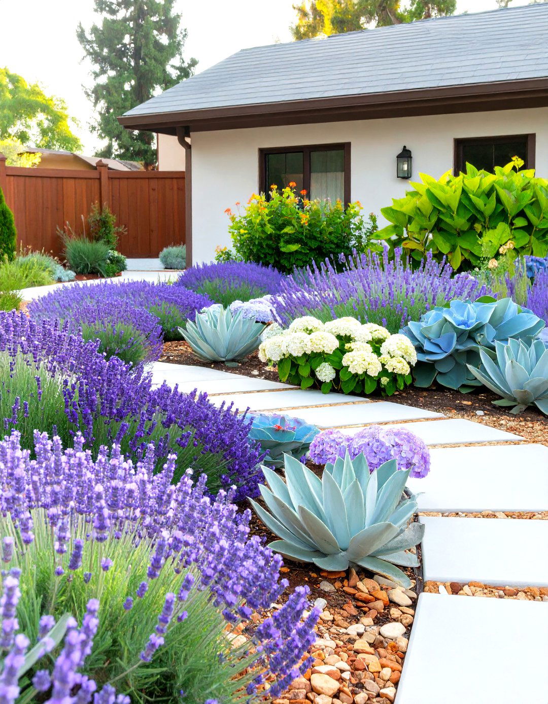Group Plants by Water Needs Hydrozoning - 30 sustainable landscape design ideas
