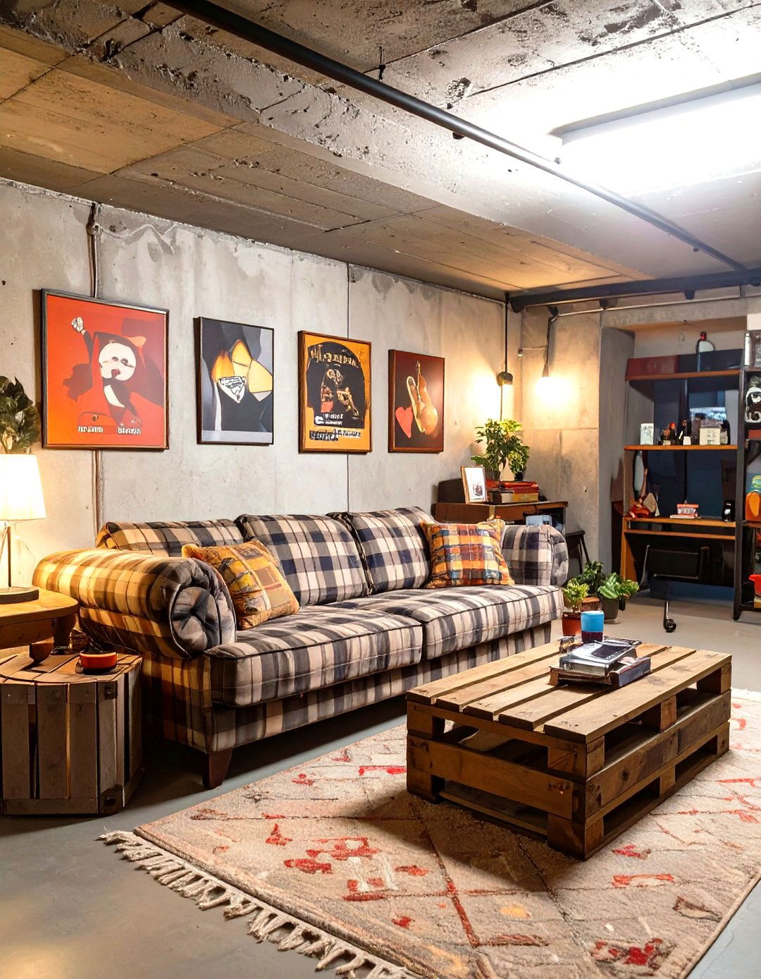 Grungy s Grunge Basement Living Room - 30 sims 4 living room ideas