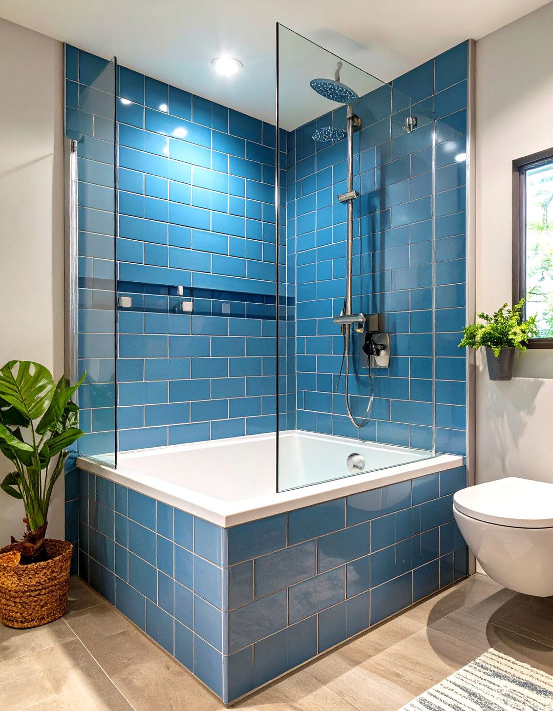 Half Wall Shower Enclosure - 30 tub to shower conversion ideas