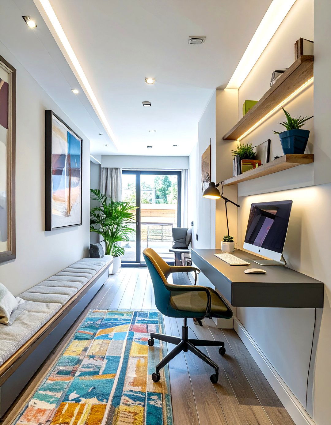 Hallway Landing Small Home Office Design - 30 small home office design ideas