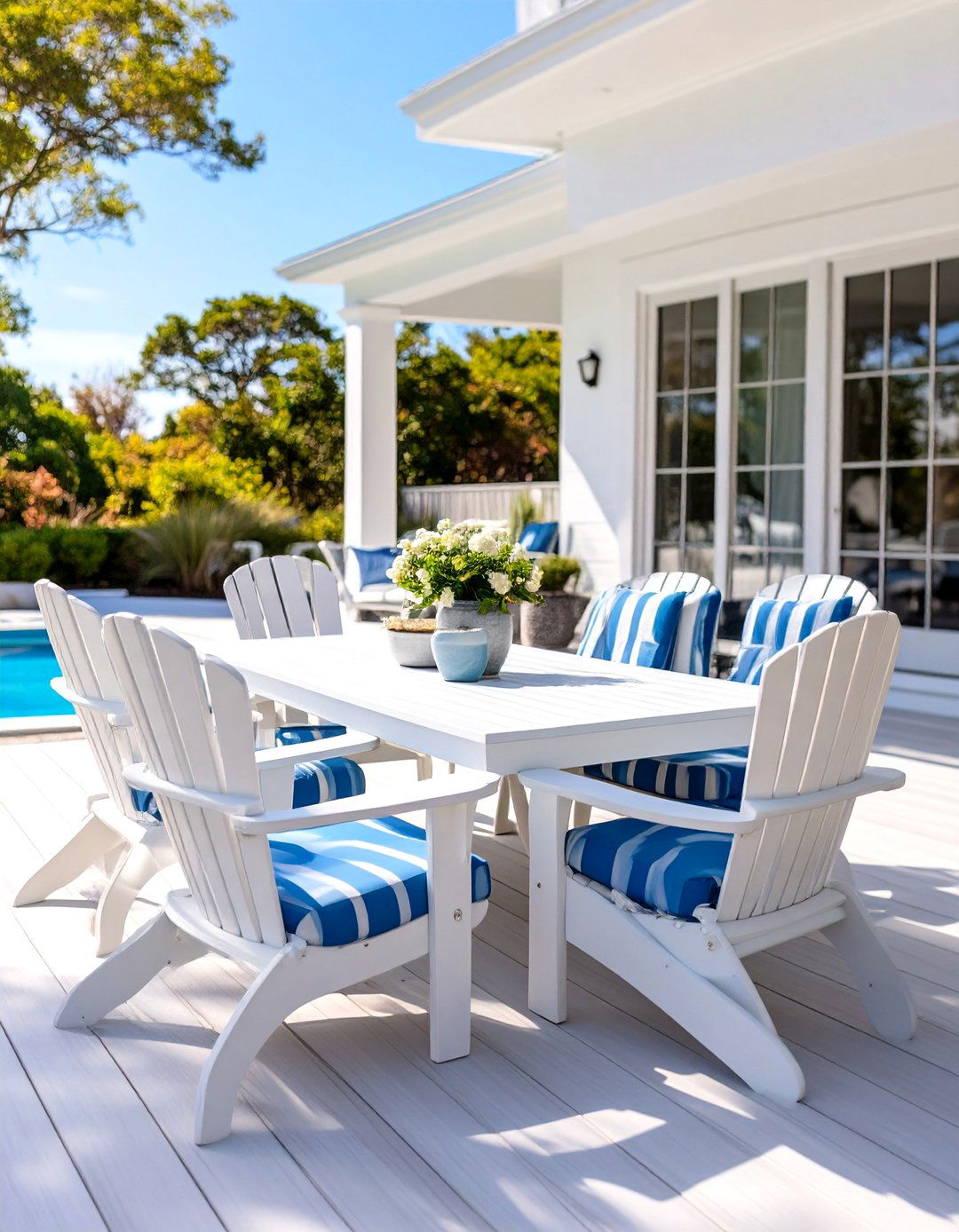 Hamptons Style Outdoor Deck - 30 home design furniture ideas