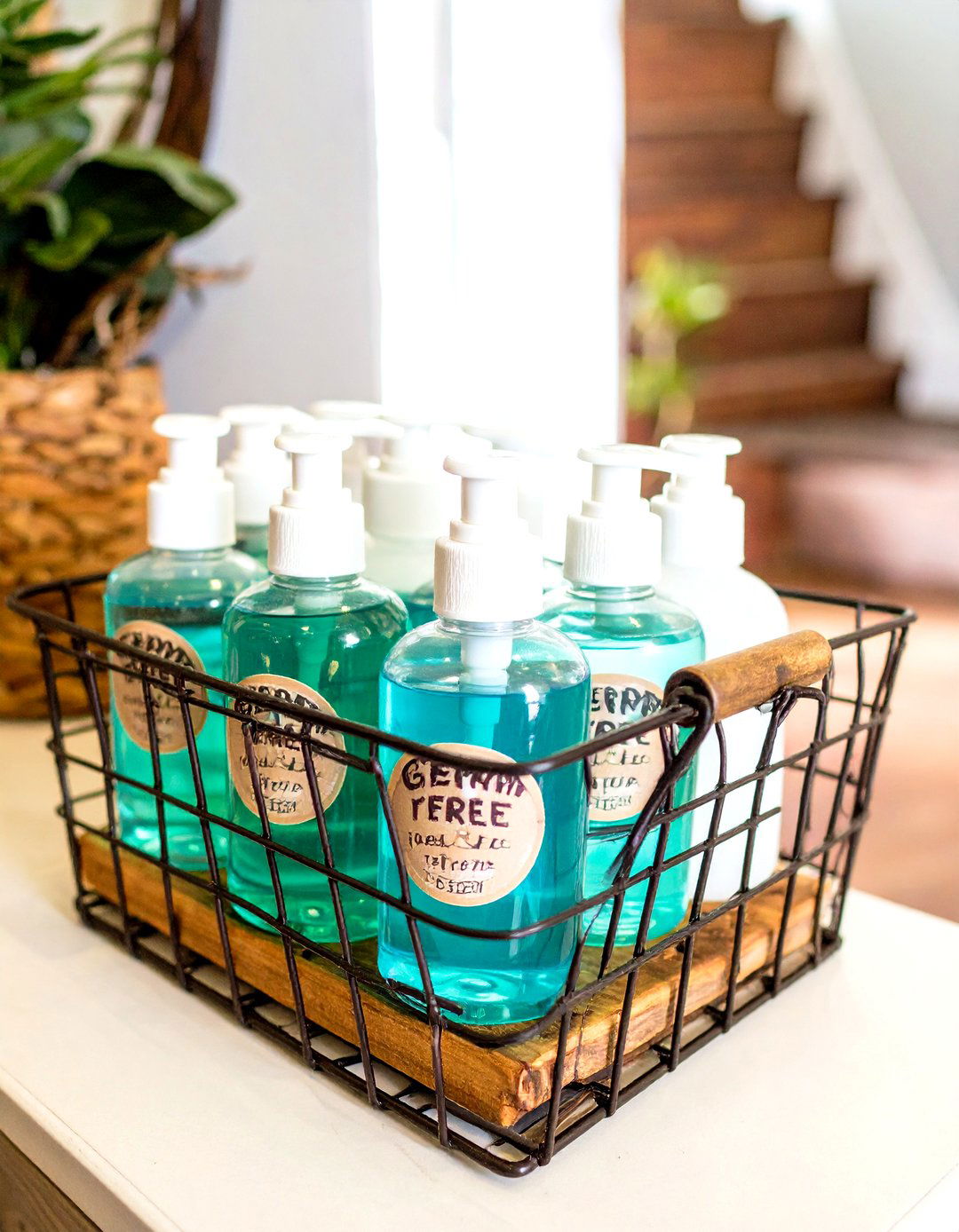 Hand Sanitizer Bottles - 30 baby shower favors ideas