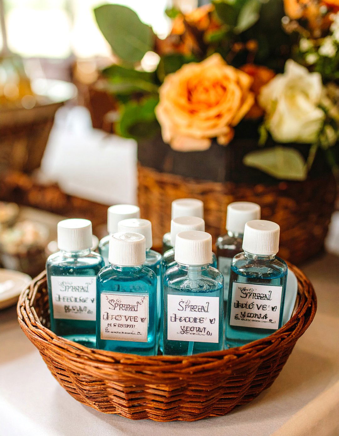Hand Sanitizer Spread Love Not Germs Favors - 30 sprinkle baby shower ideas