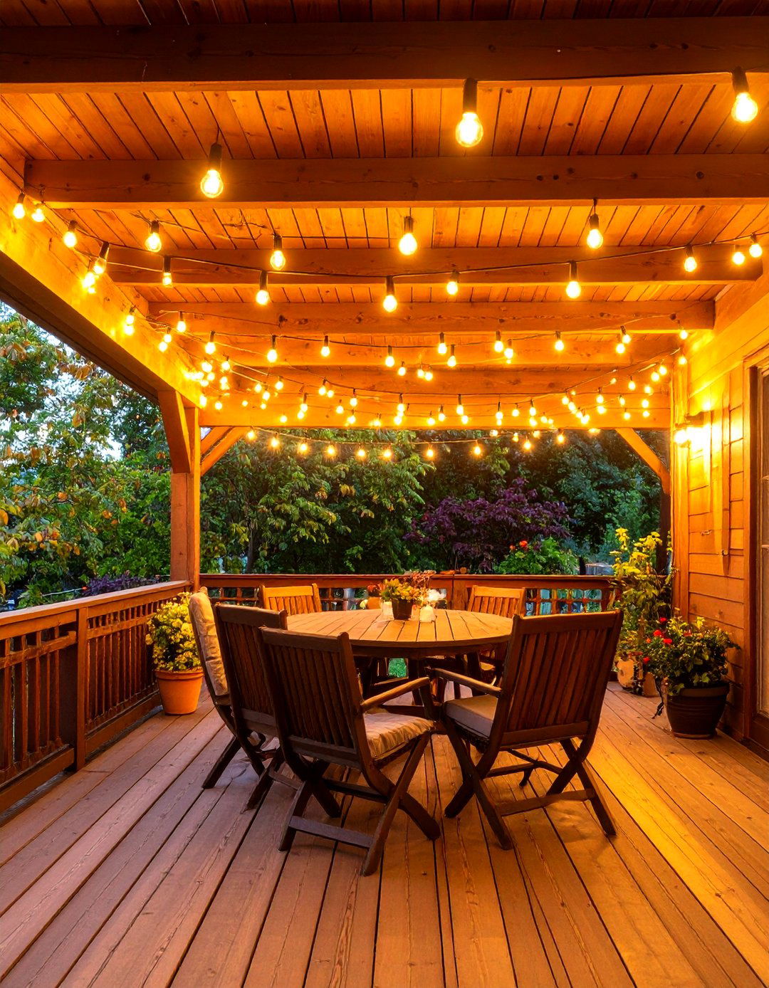 Hanging String Porch Lighting - 30 porch lighting ideas