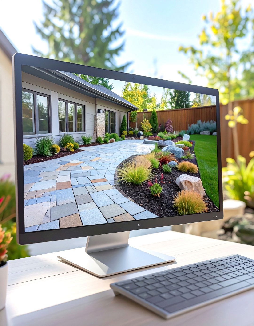 Hardscape Material Visualizer - 30 garden design tool ideas