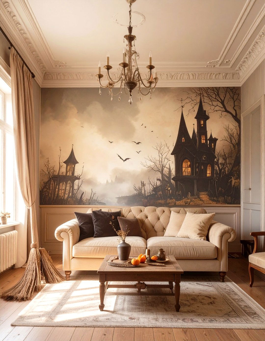 Haunted Mansion Broom Wallpaper - 30 broom wallpaper ideas
