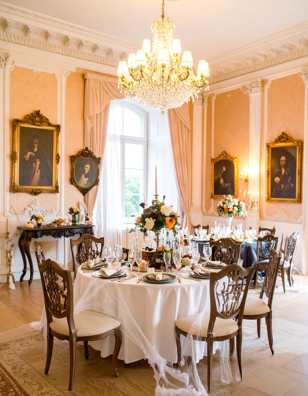 Haunted Mansion Elegance - 30 halloween baby shower ideas