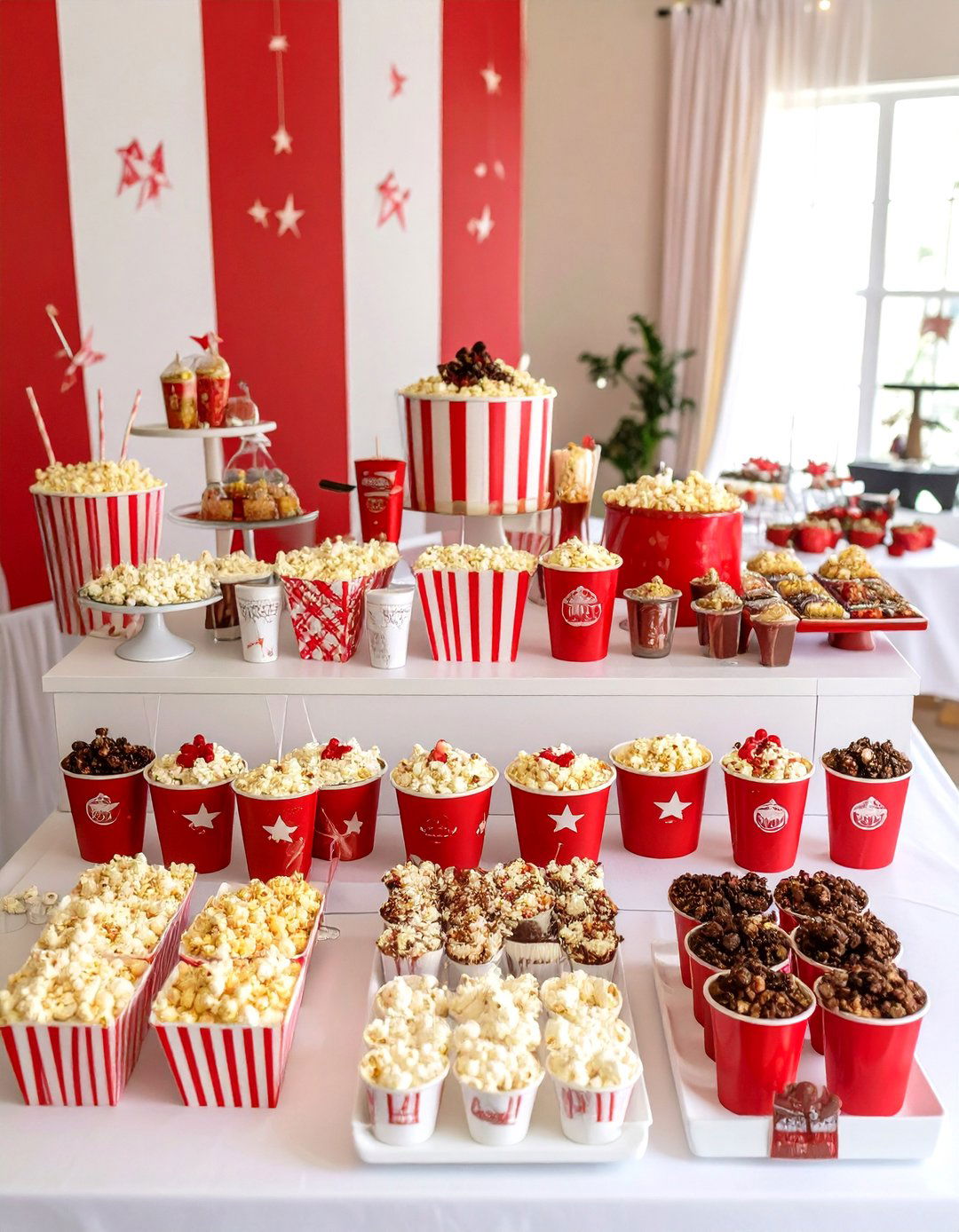 He Popped the Question Popcorn Bar Shower - 30 homemade bridal shower ideas