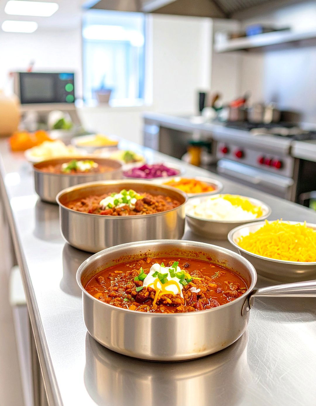 Hearty Chili Cook Off - 30 office lunch ideas for a group