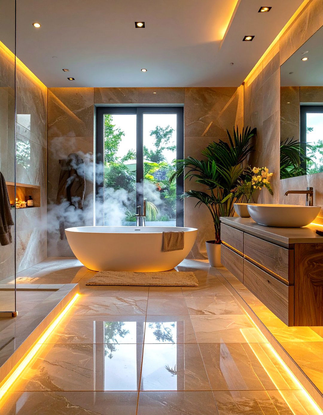 Heated Bathroom Flooring - 30 ultra modern modern luxury bathroom design ideas