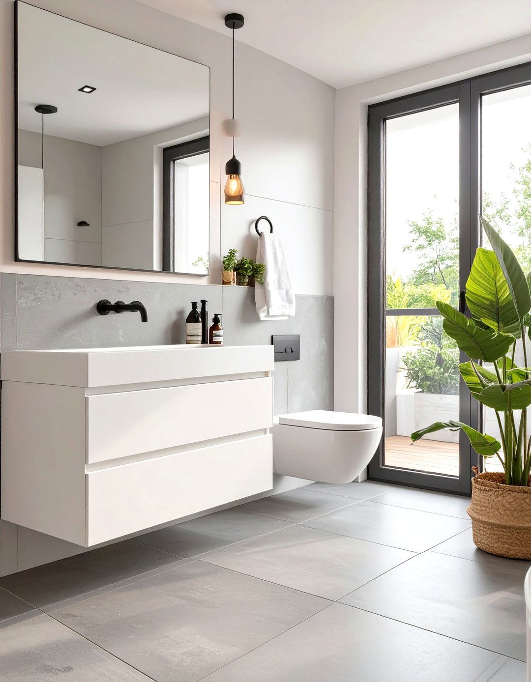 Heated Flooring for Comfort - 30 scandinavian bathroom design ideas