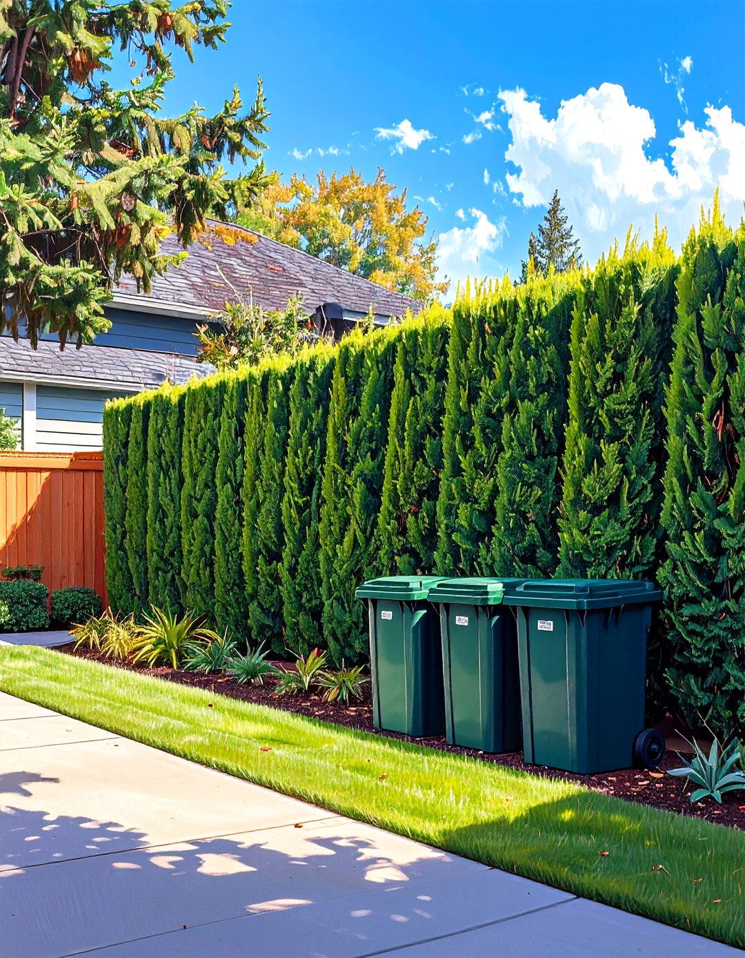 Photo inspiration: Picture Idea: 30 Outdoor Garbage Can Storage Ideas For A Clean Yard