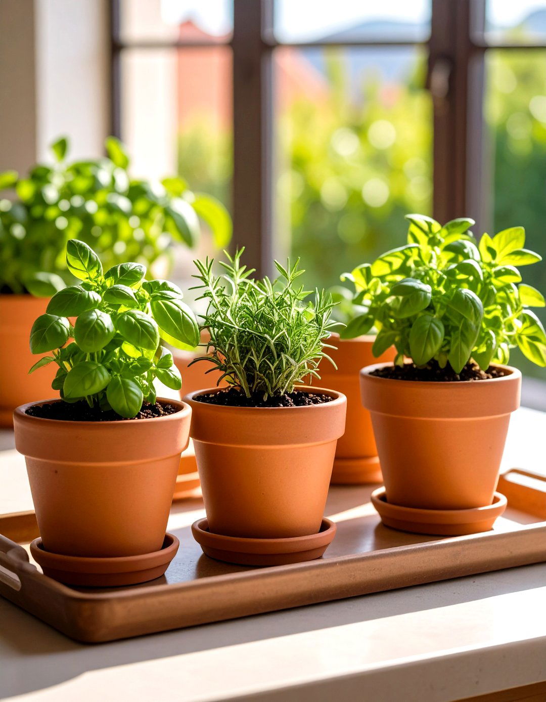 Herb Garden Kitchen Table Centerpiece - 30 kitchen table centerpiece ideas