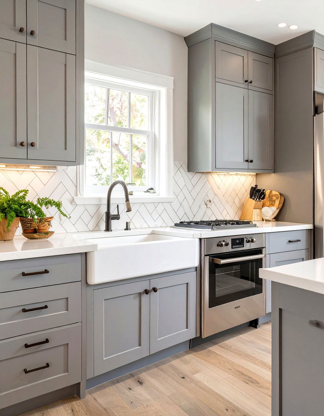 Herringbone Pattern Subway Tile Backsplash - 30 subway tile backsplash ideas