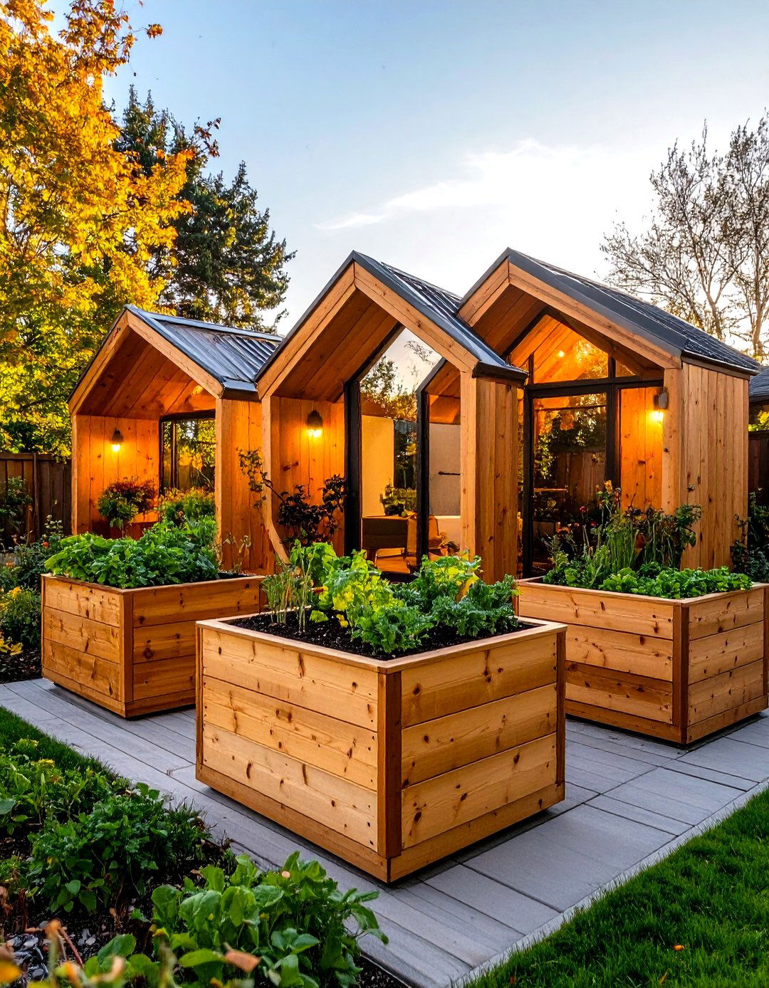 Hexagonal Raised Garden Bed - 30 raised garden beds ideas