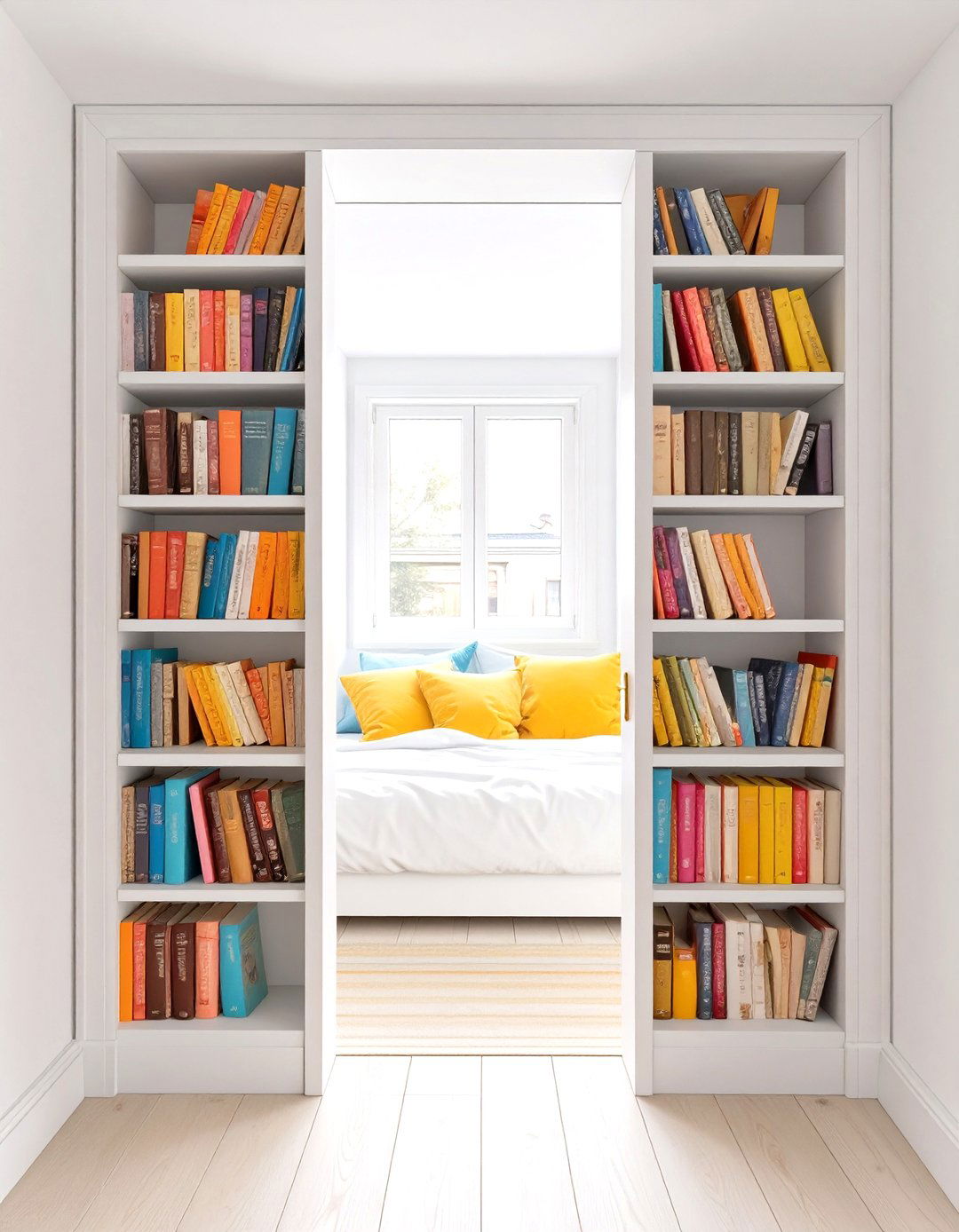 Hidden Bookcase Bedroom Door - 30 bedroom door ideas