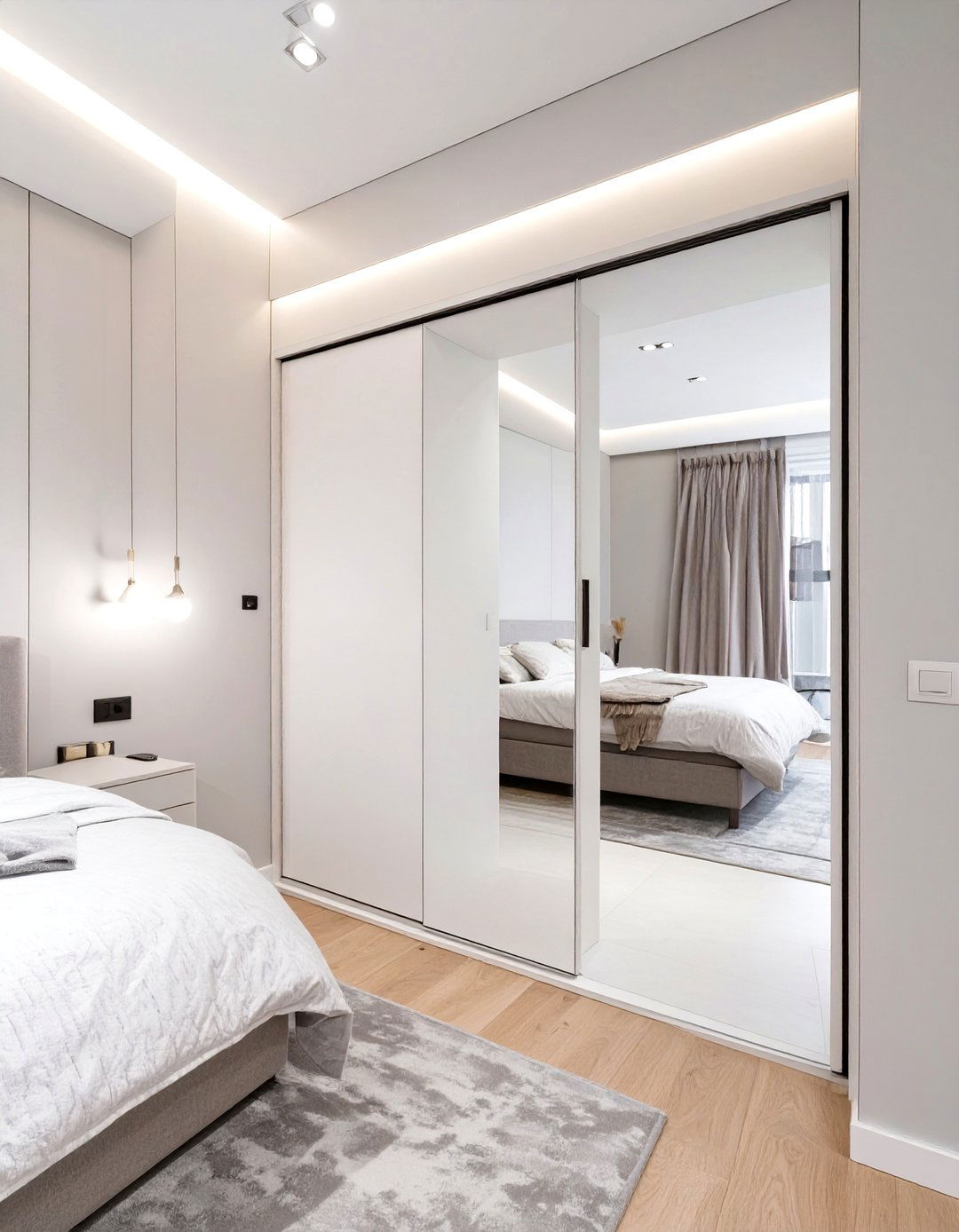 Hidden Closet Door - 30 closet door ideas for bedroom