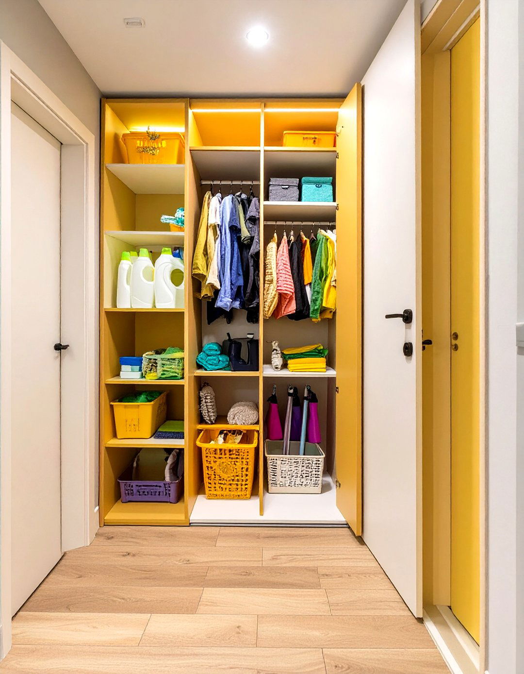 Hidden Doorway Secret Closet - 30 broom walk in closet ideas