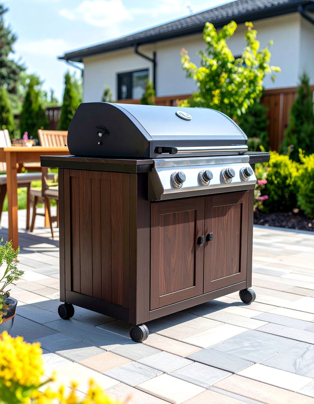 Hidden Propane Tank Storage - 30 outdoor storage ideas